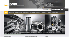 Desktop Screenshot of barzon-srl.com